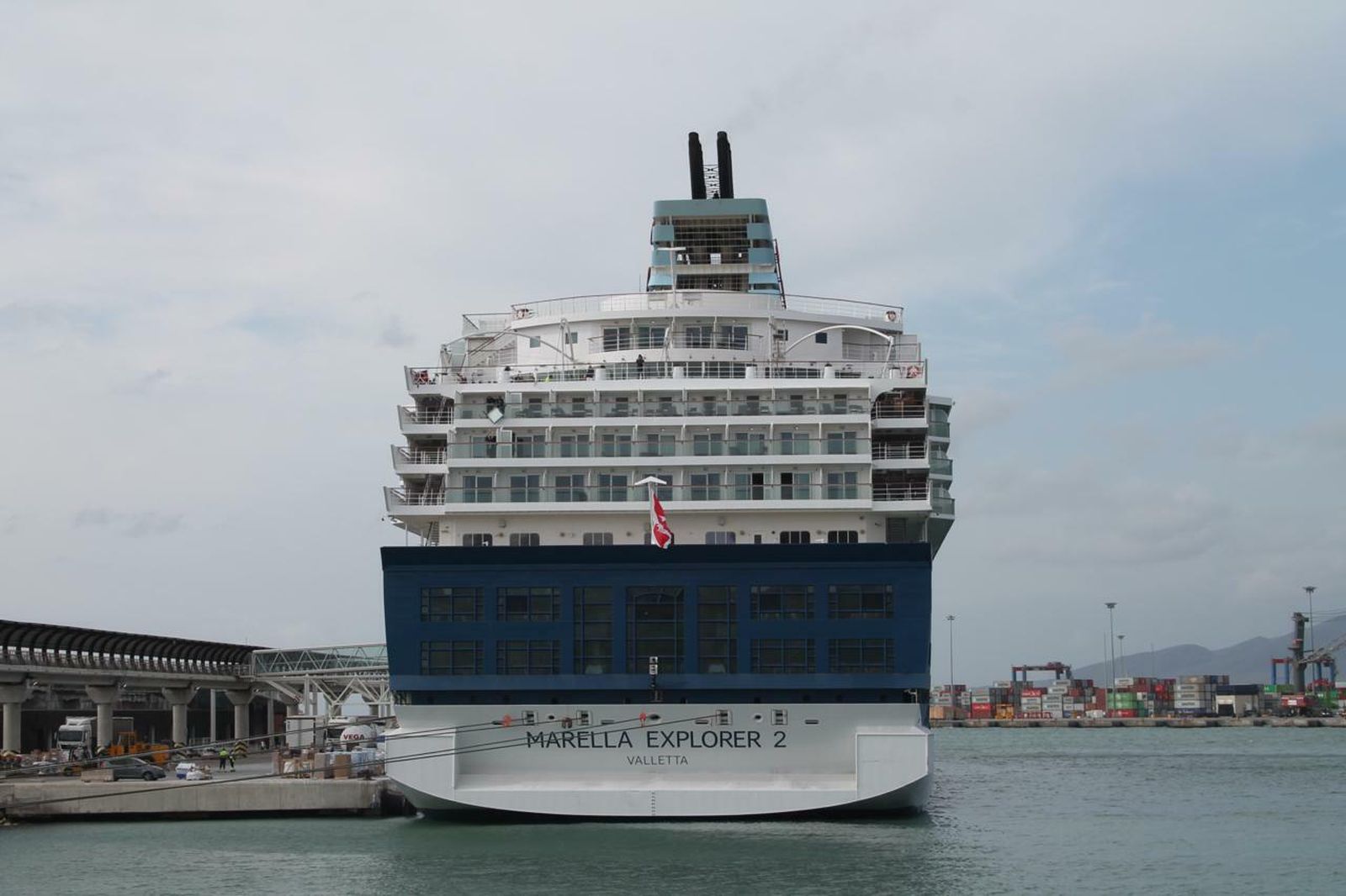 Las fotos del crucero ‘Marella Explorer 2’ atracado en el puerto de Málaga