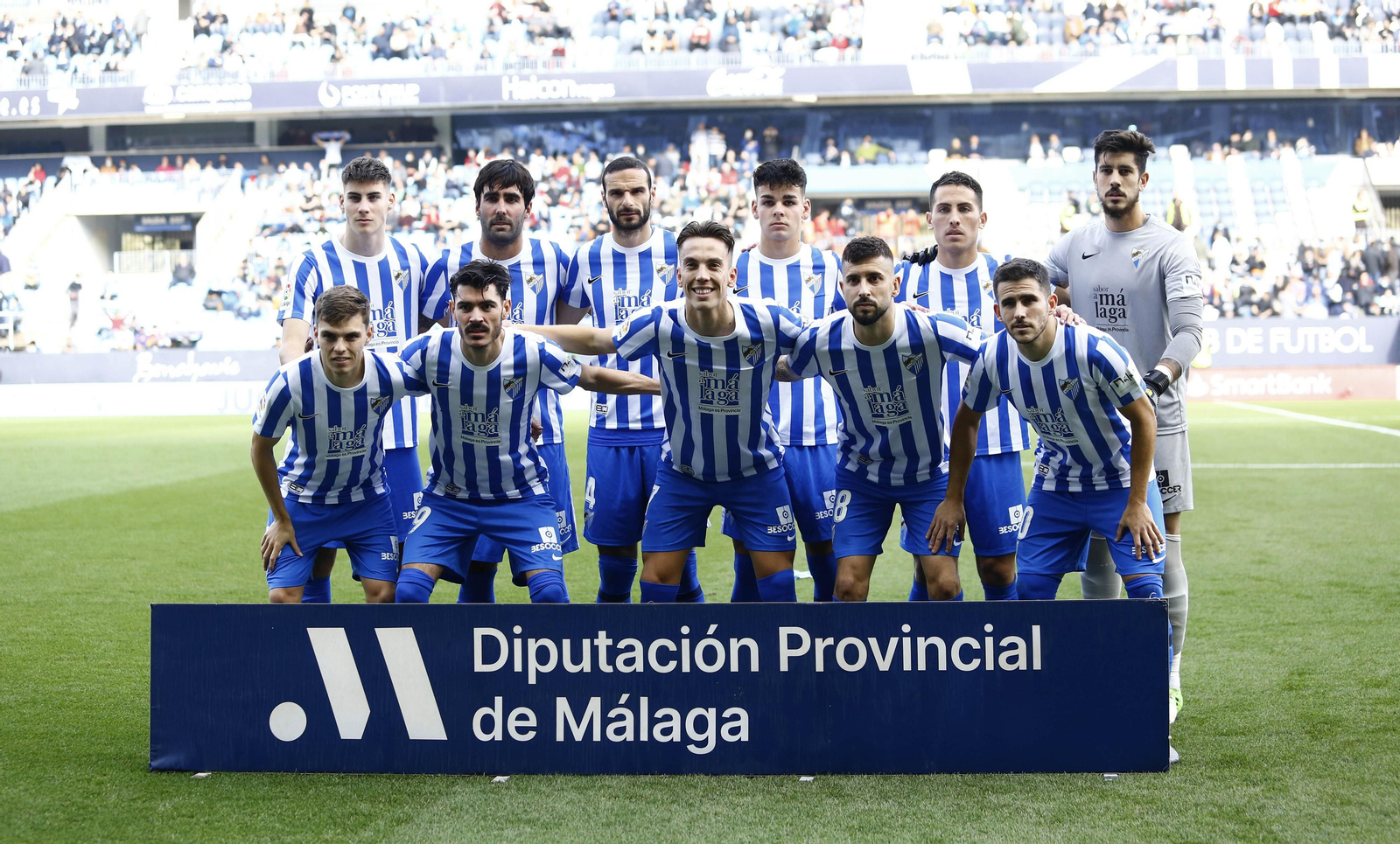 Las fotos del Málaga CF-Huesca