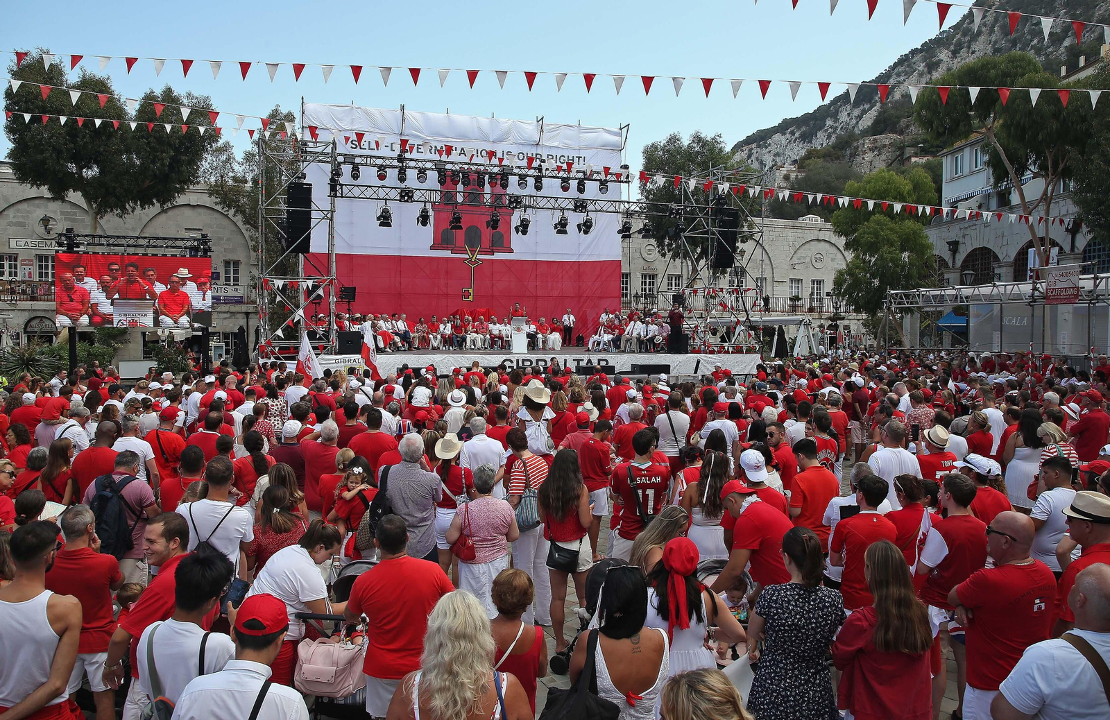 Celebración del National Day de Gibraltar 2023, en imágenes