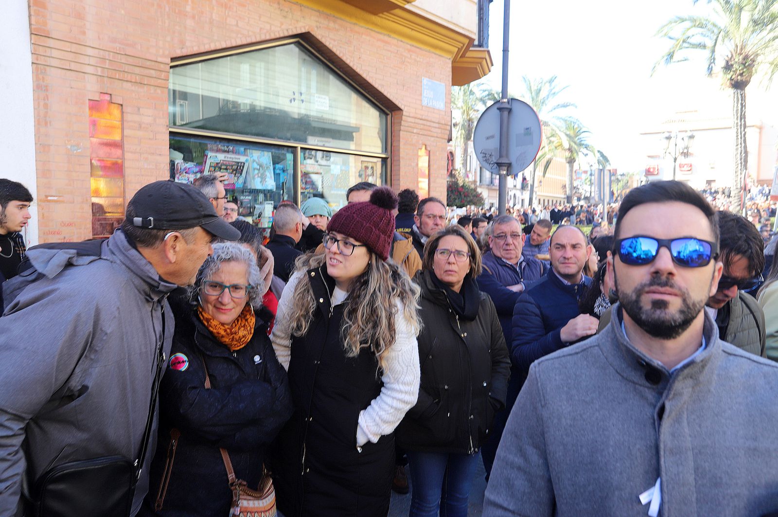 Imágenes de la procesión de San Sebastián en Huelva