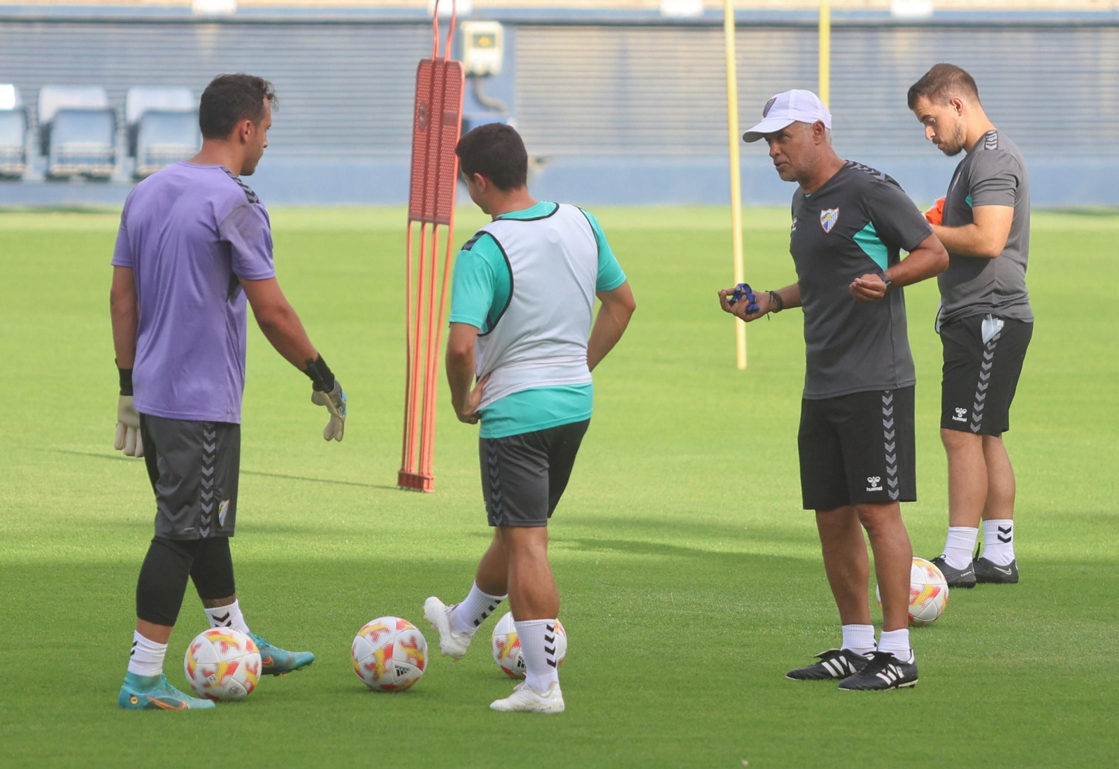 El paso de Sergio Pellicer por el Málaga CF, en fotos