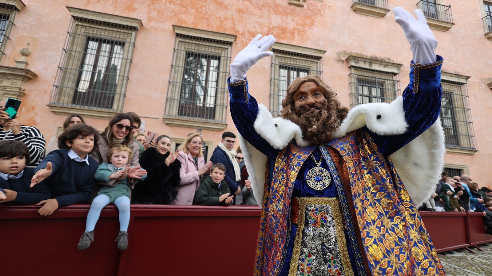 Coronación de los Reyes Magos de Jerez en el Alcázar