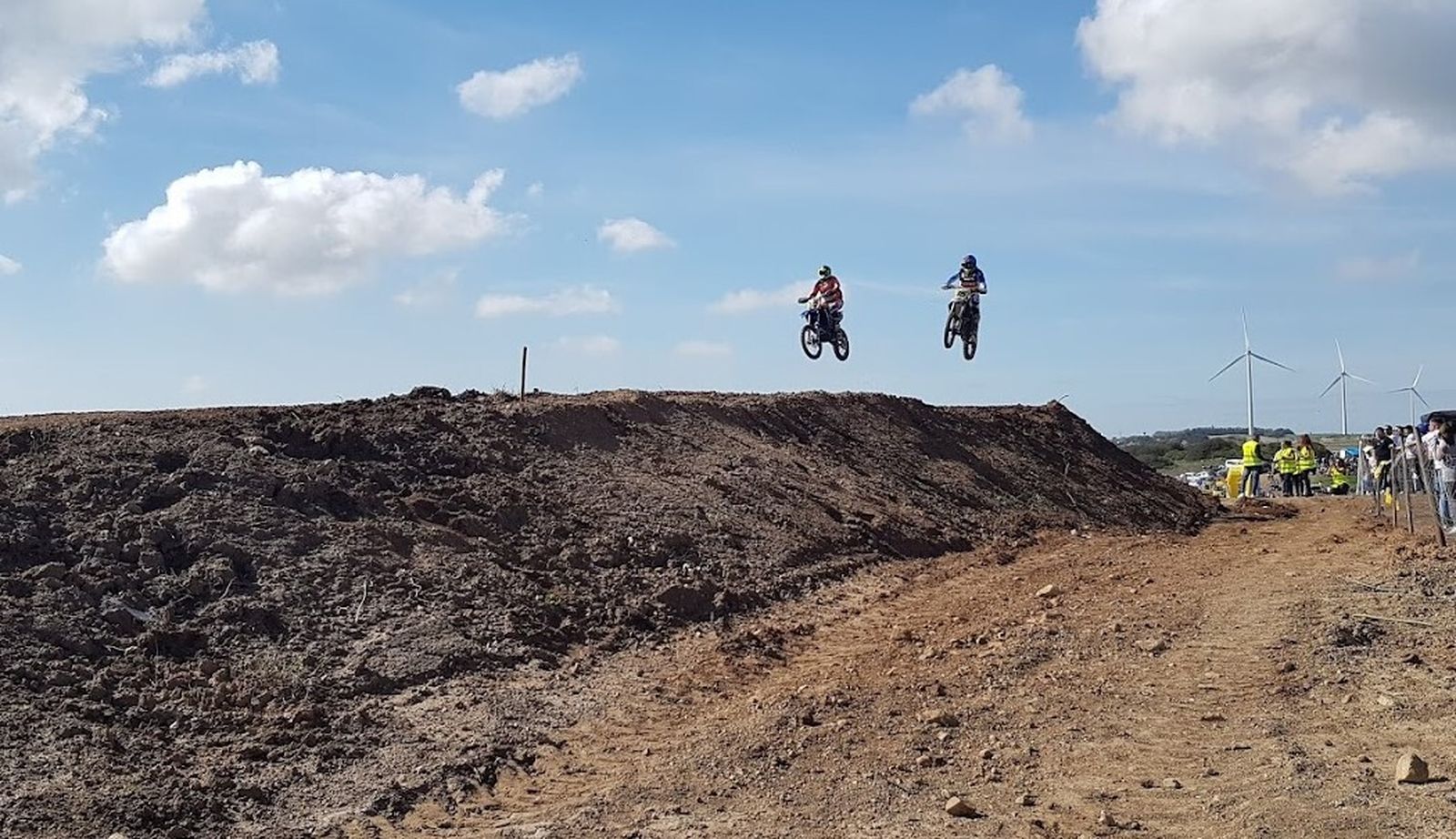 Imagen de archivo de motocross en Chiclana
