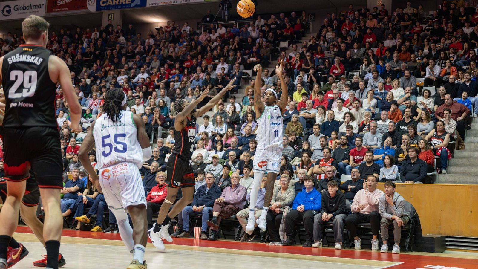 Girona-Unicaja, en fotos