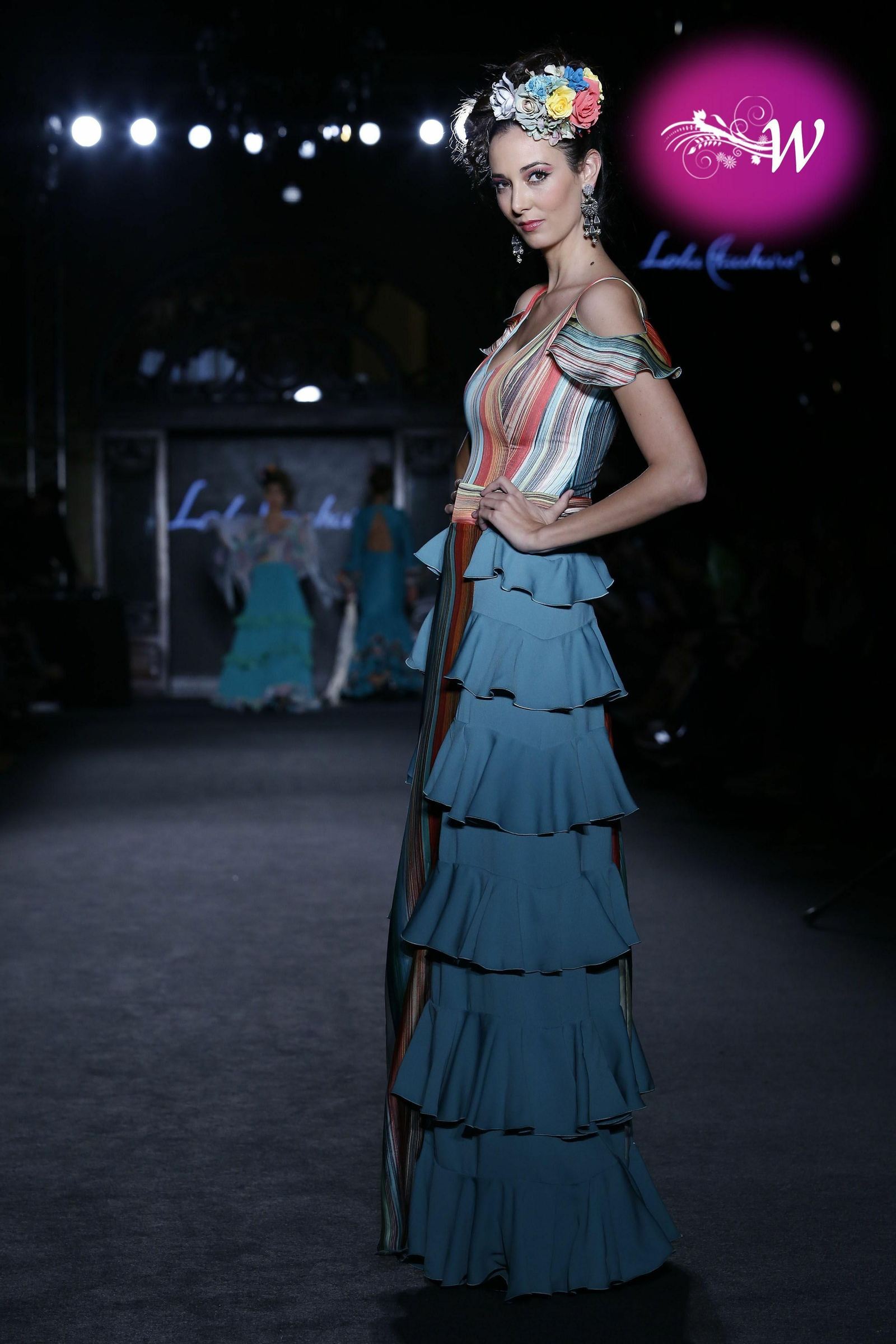 Lola Azahares en We Love Flamenco 2020, todas las fotos del desfile