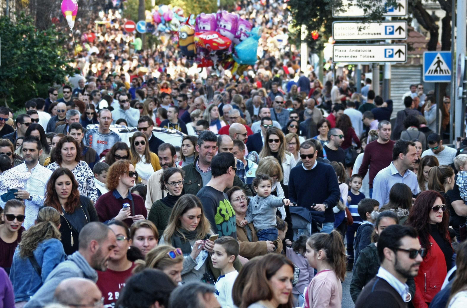 Arrastre de latas en Algeciras