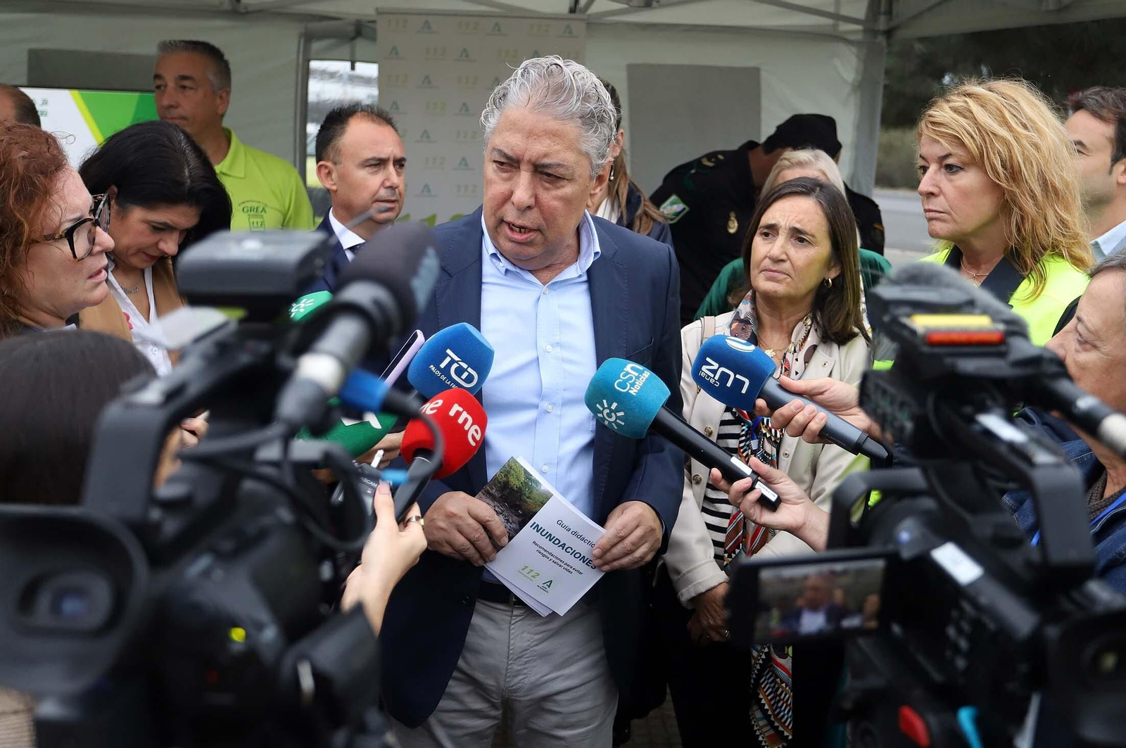 Simulacro de accidente en el Puerto de Huelva dentro del ejercicio regional RespuestA22, en imágenes