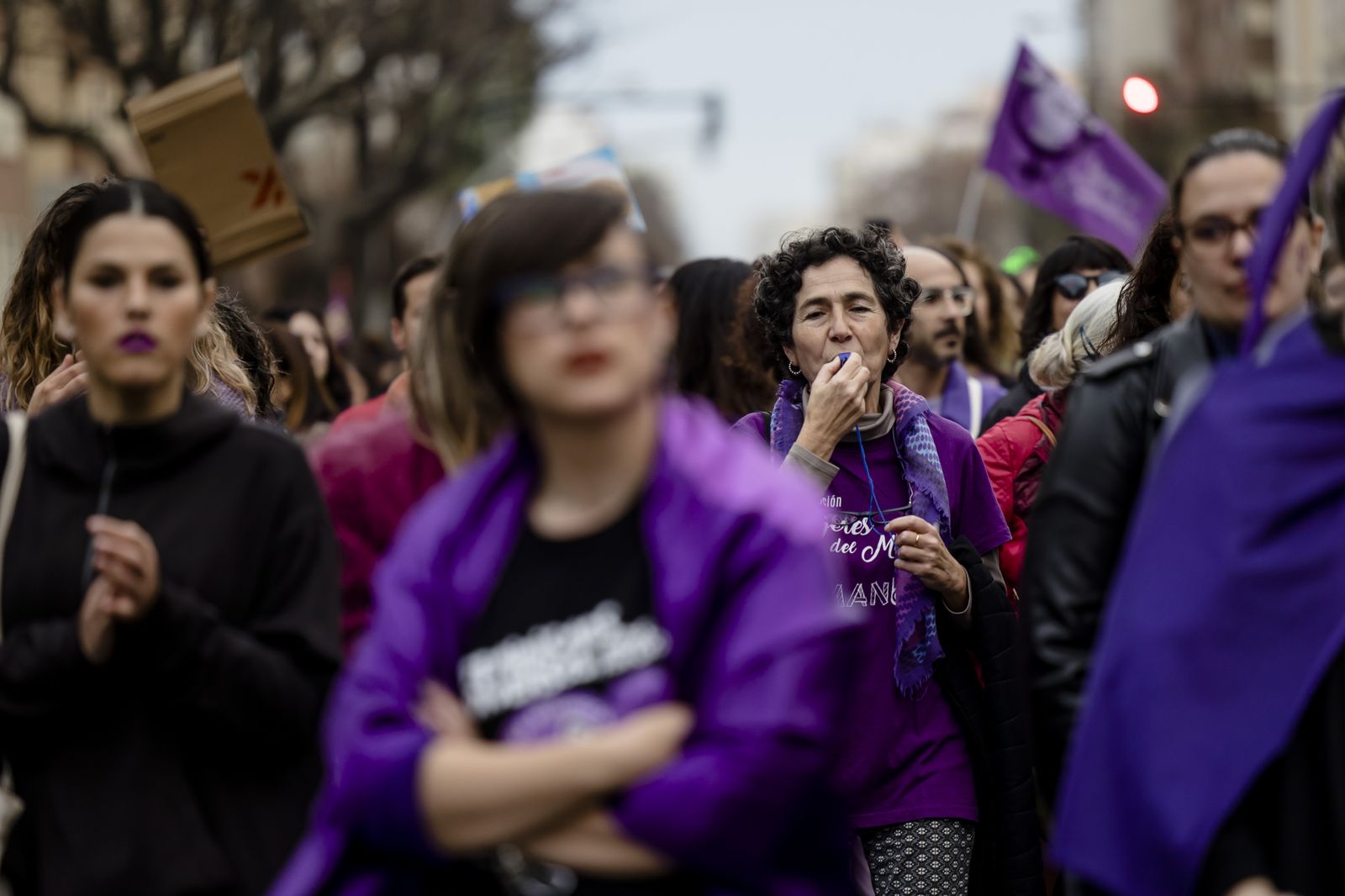 Las imágenes de la manifestación del 8M en Cádiz.