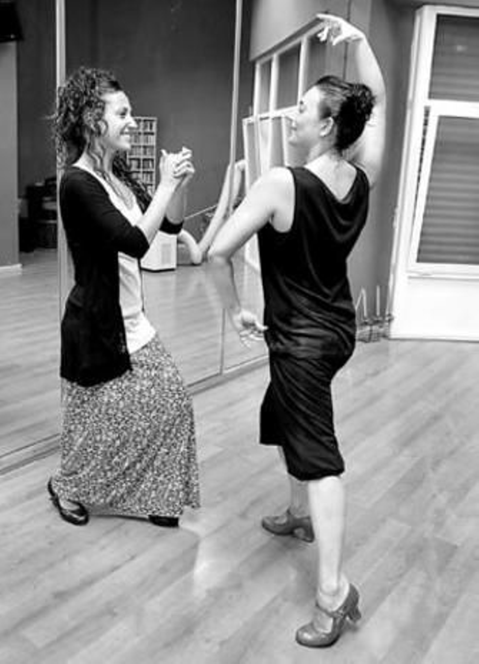 Ana Alonso y 'La Lupi' ofrecen una lección de baile en el Arqueológico