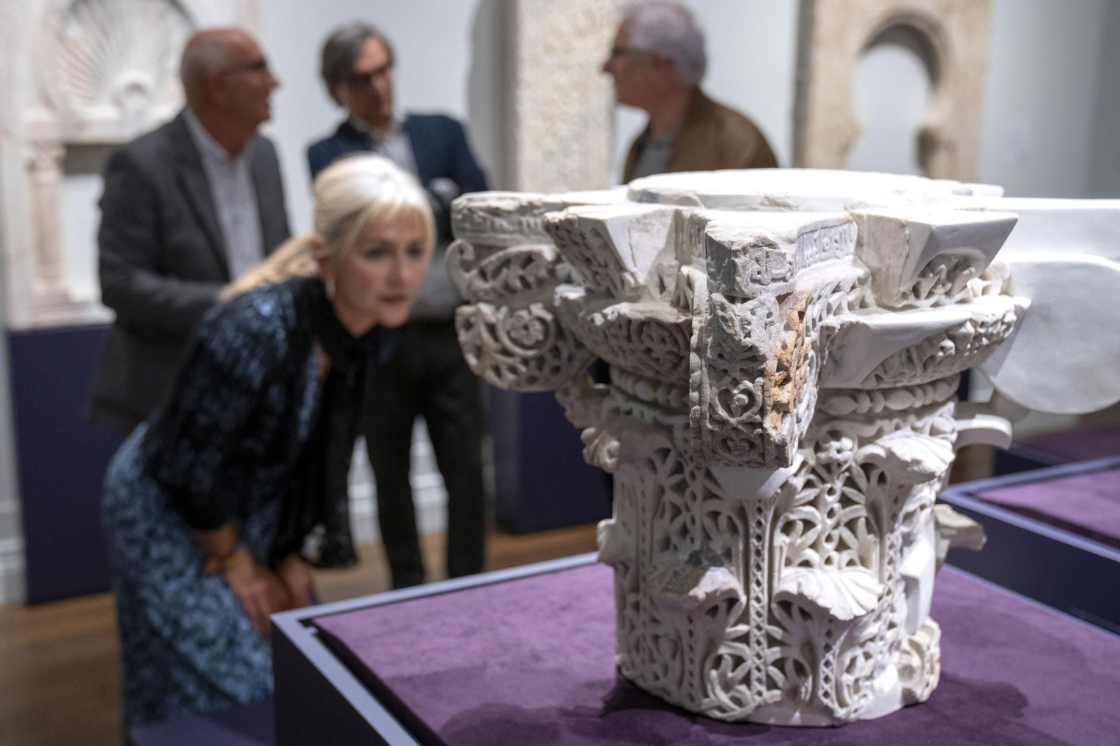 Las imágenes de la inauguración de la exposición sobre Medina Azahara en Nueva York