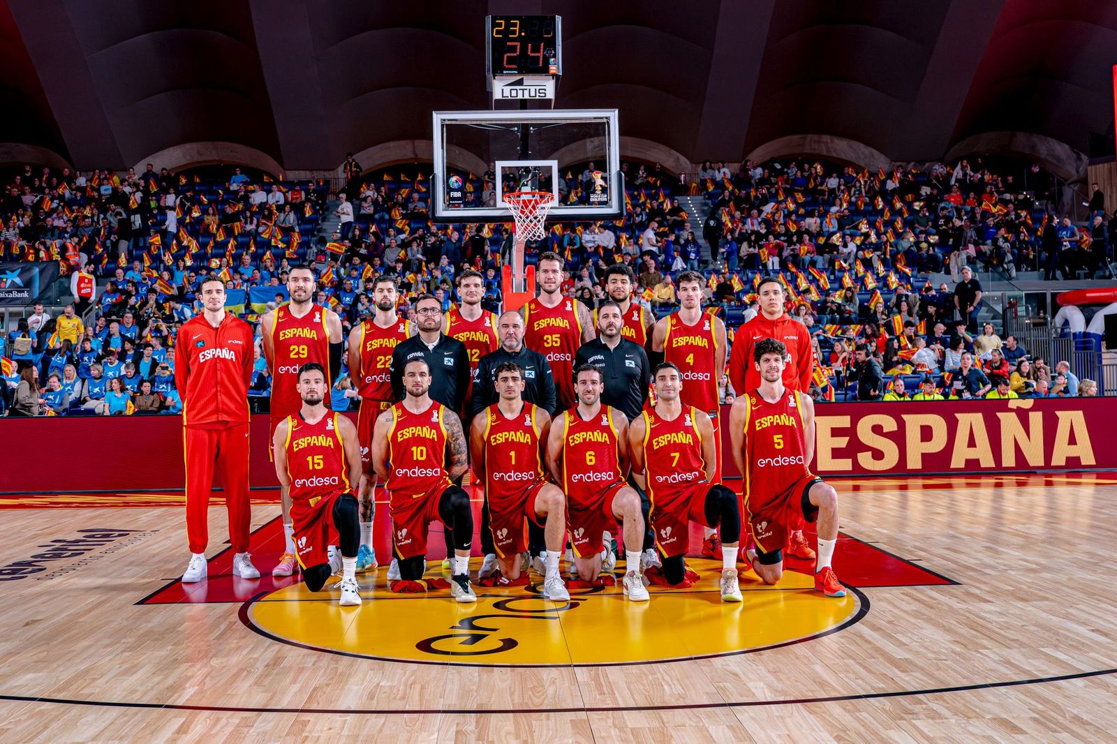 Las mejores fotos del España-Ucrania de baloncesto