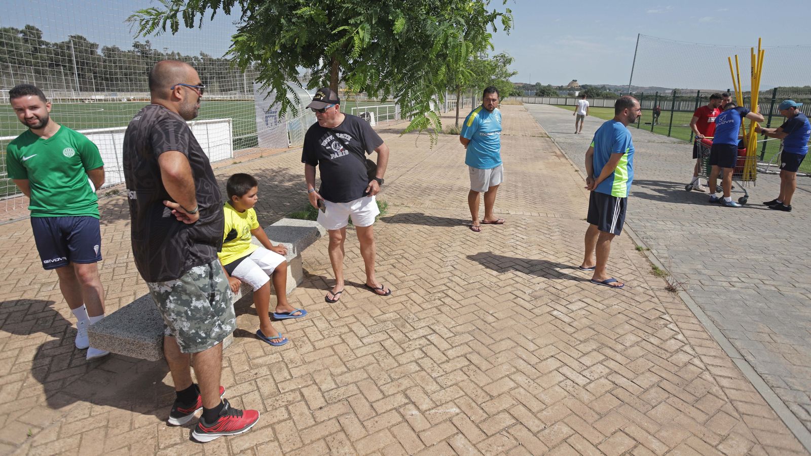 Fotos del primer entrenamiento del Algeciras CF