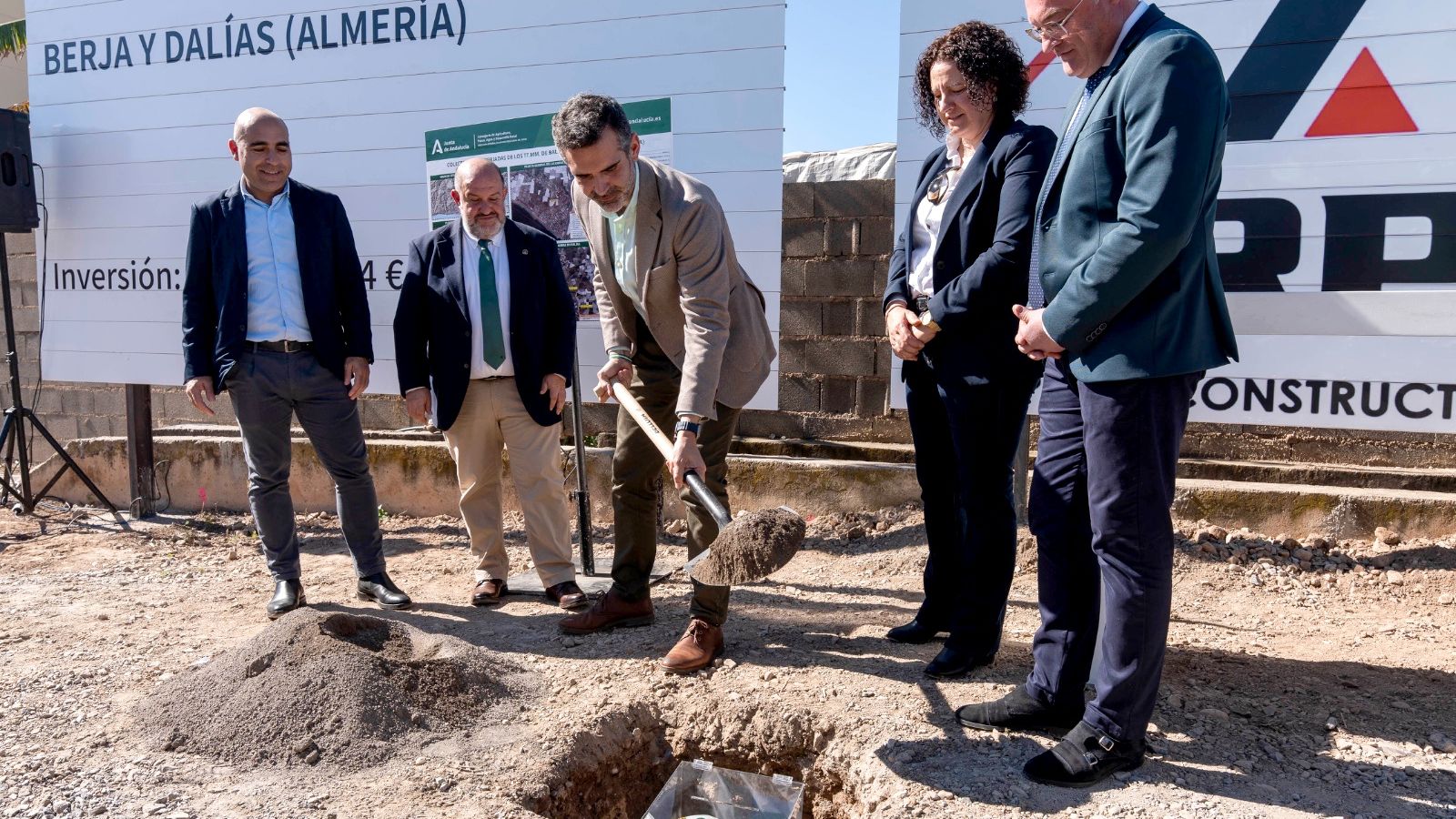 Las obras beneficiarán a cerca de 18.000 vecinos del Poniente almeriense.
