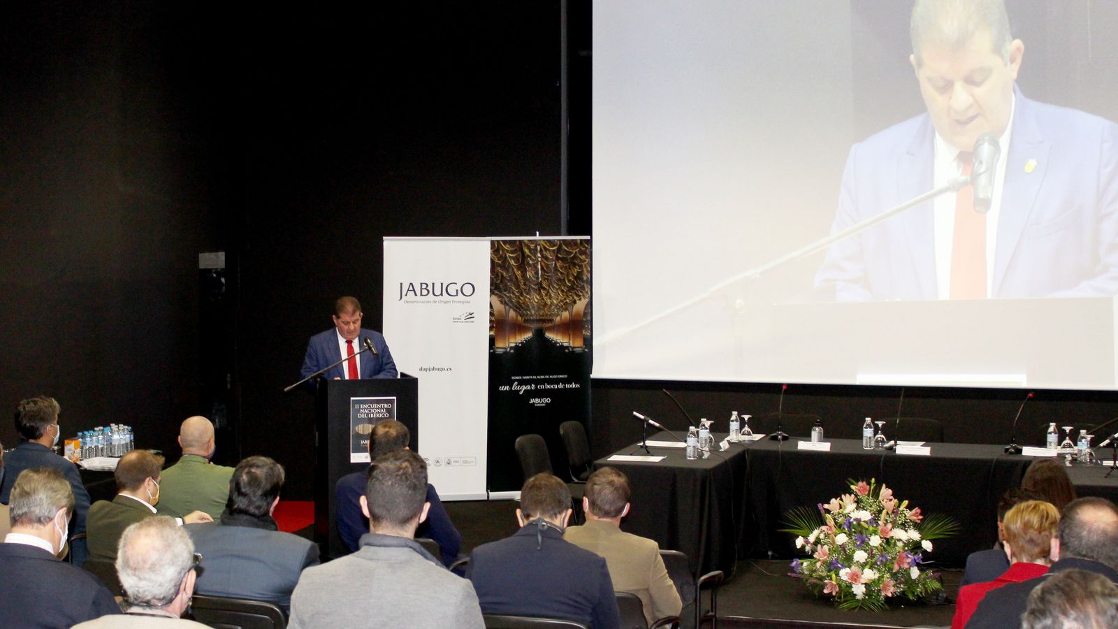 Gilberto Domínguez durante su intervención ante el Congreso.