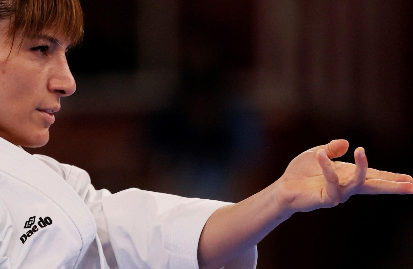 Sándra Sánchez, en acción en Tokio.