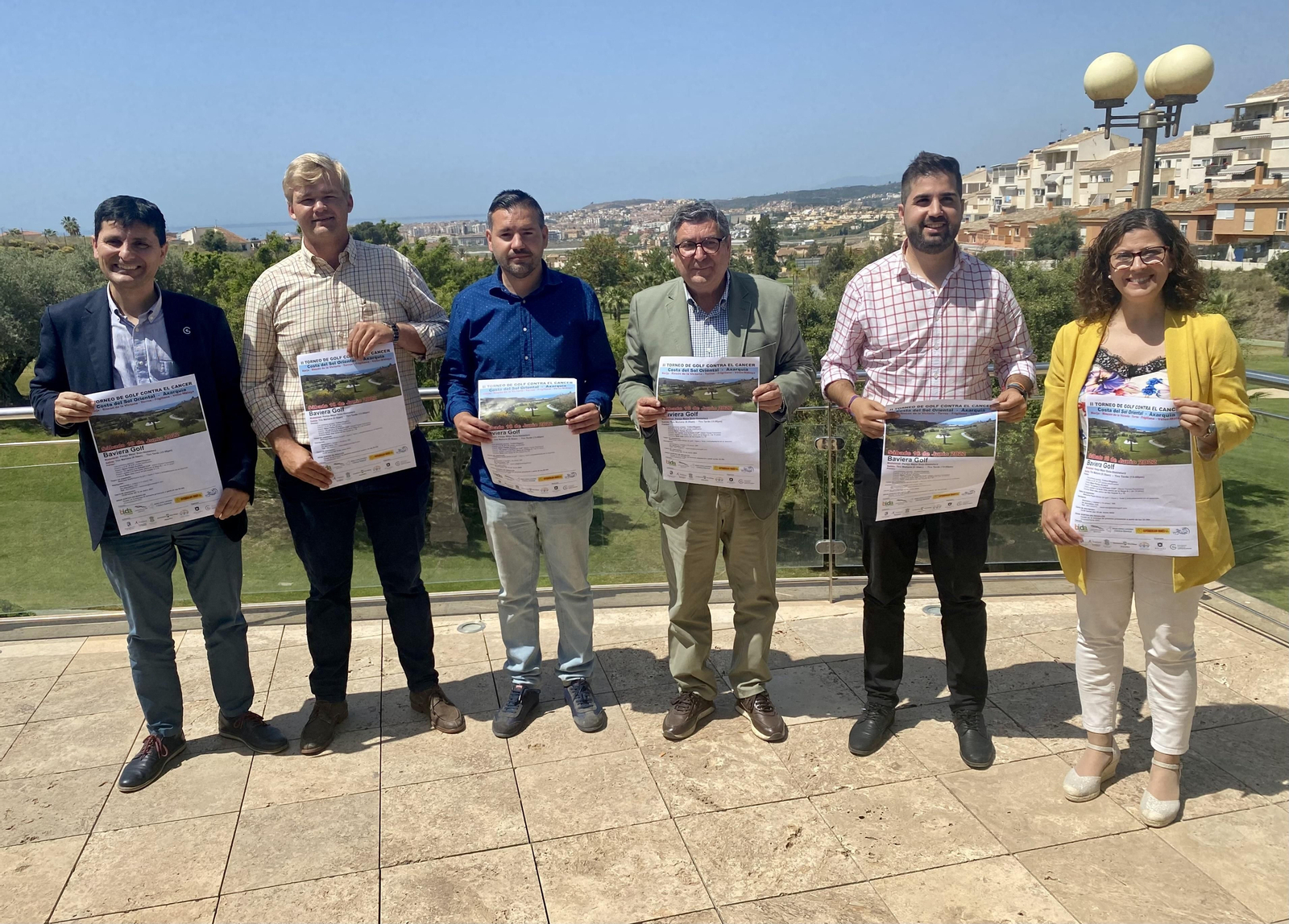 Presentación de la segunda edición del torneo de golf benéfico en favor de la Asociación Española Contra el Cáncer