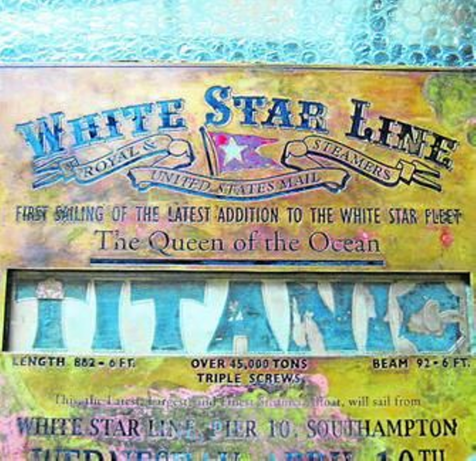 Un pedazo del Titanic en Granada