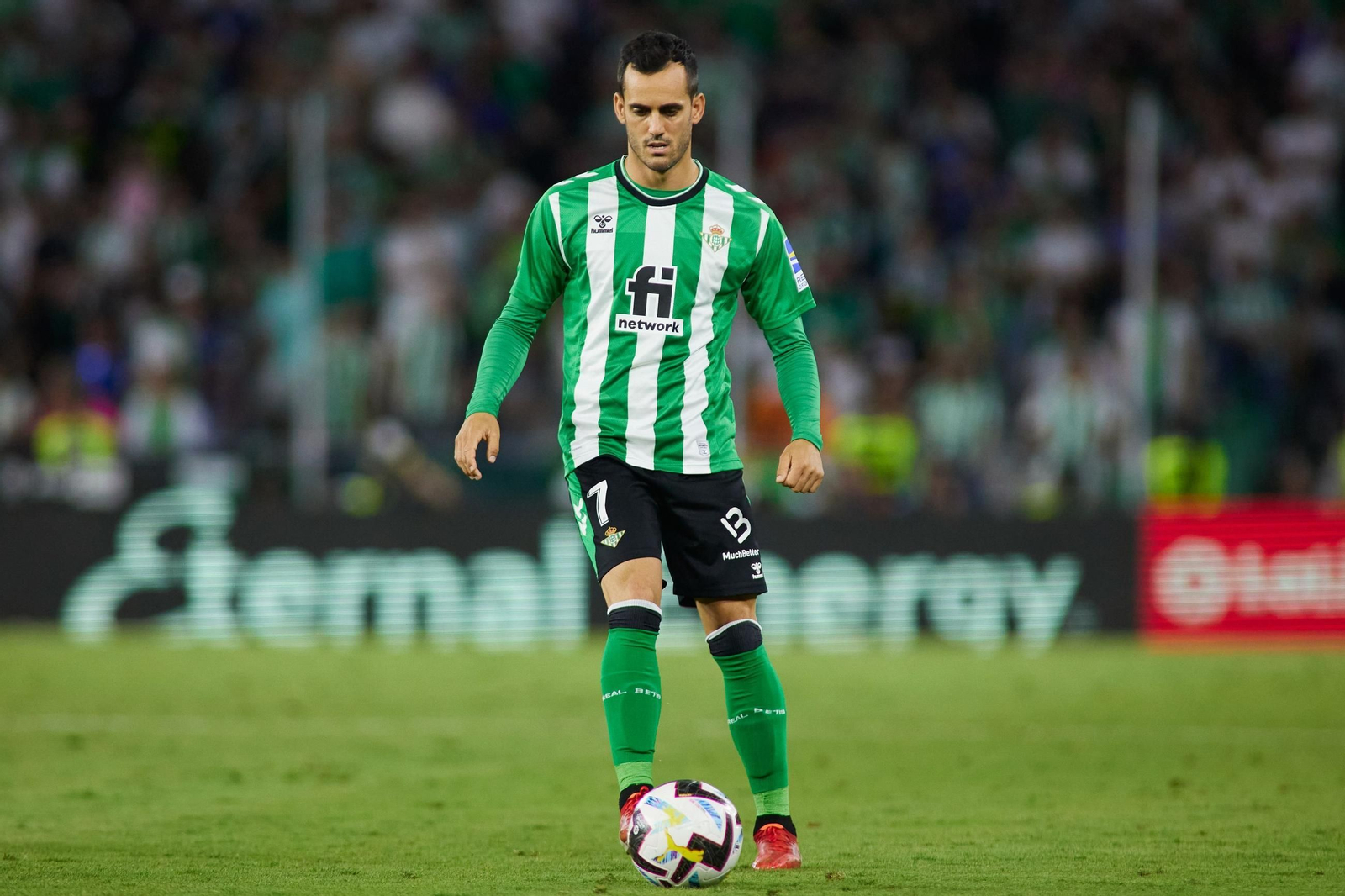 Juanmi cuando estaba en el Betis. Juanmi cuando estaba en el Betis.