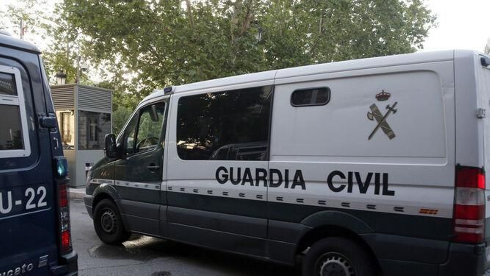 Furgón de la Guardia Civil en una imagen de archivo. Furgón de la Guardia Civil en una imagen de archivo.