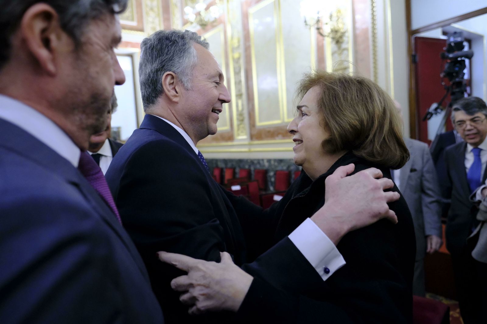 Las imágenes del homenaje a Pérez Llorca en el Congreso