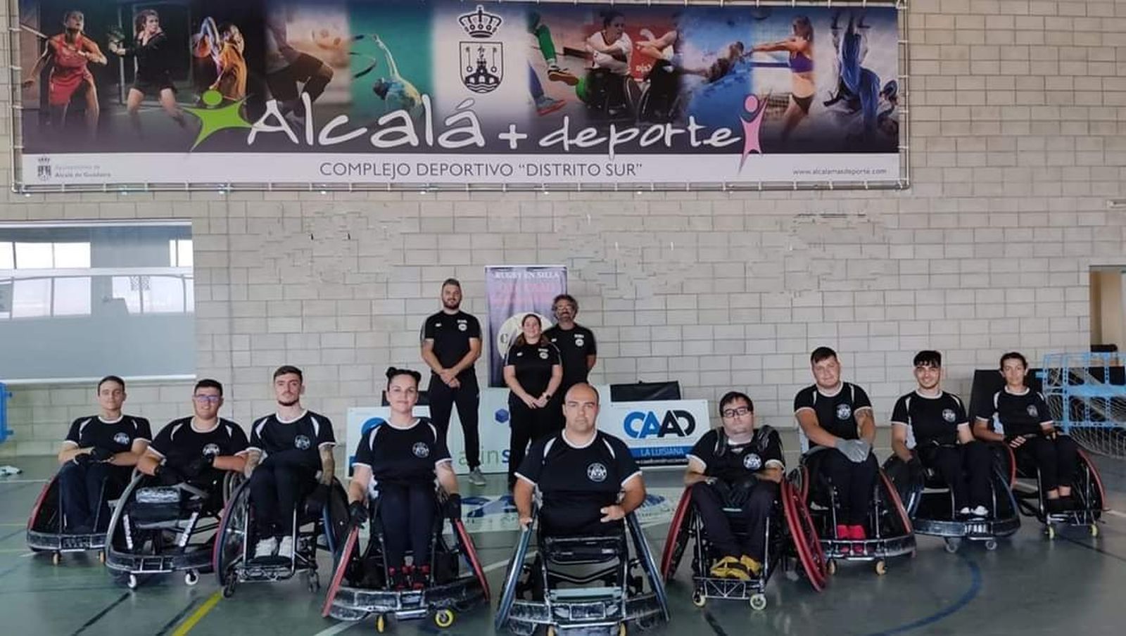 La plantilla del CAAD Quad Sevilla.