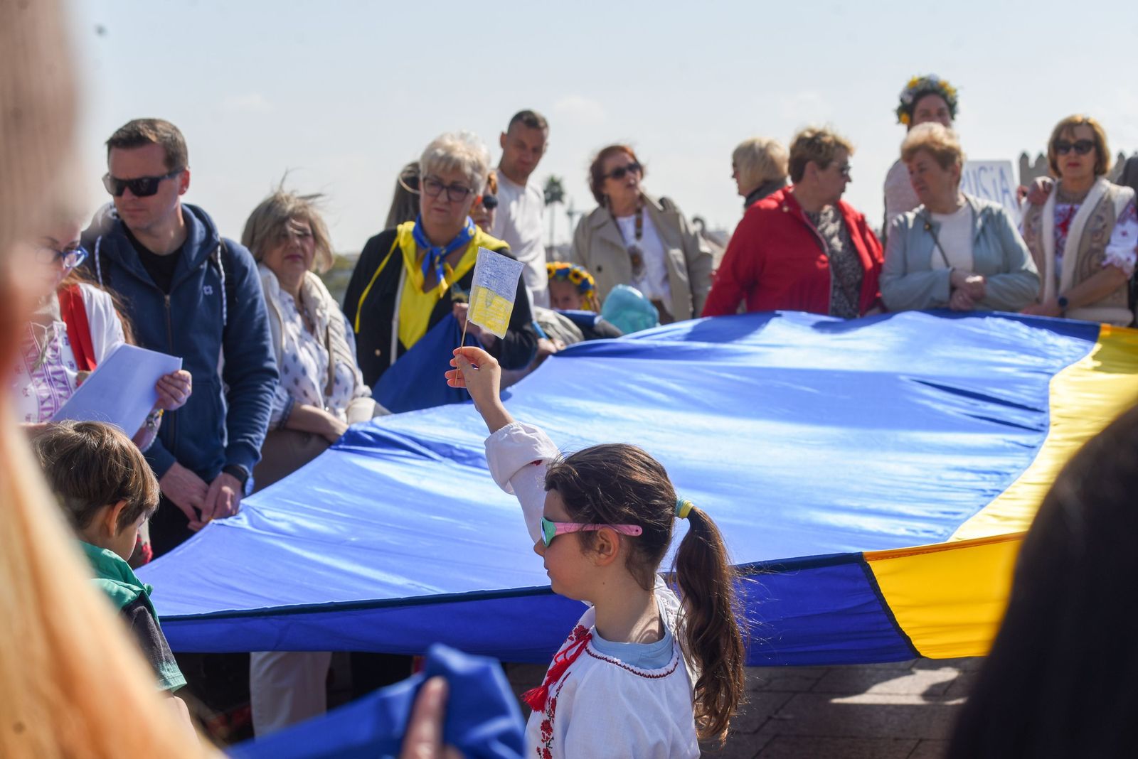 El pueblo ucraniano exige desde Córdoba libertad para Ucrania cuatro años después de la invasión rusa