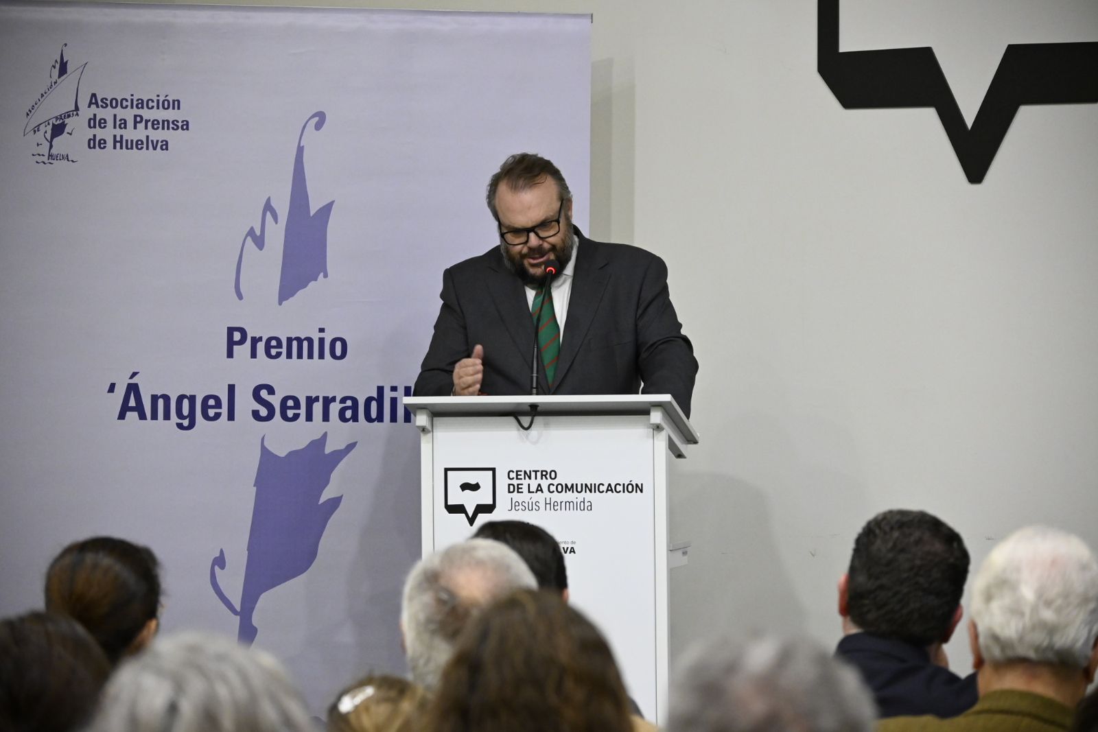 Las imágenes de la entrega del premio Ángel Serradilla 2024 en Huelva