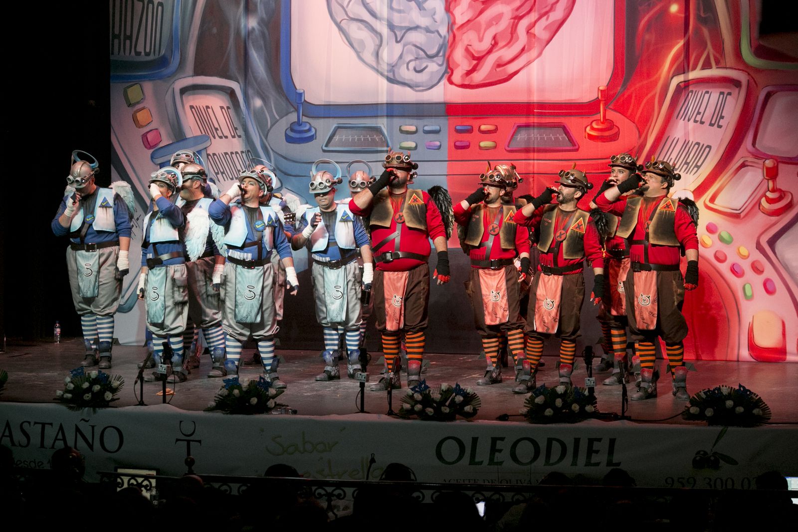 Comparsa 'Los cabezaloca', de Alcalá de Guadaíra (Sevilla)