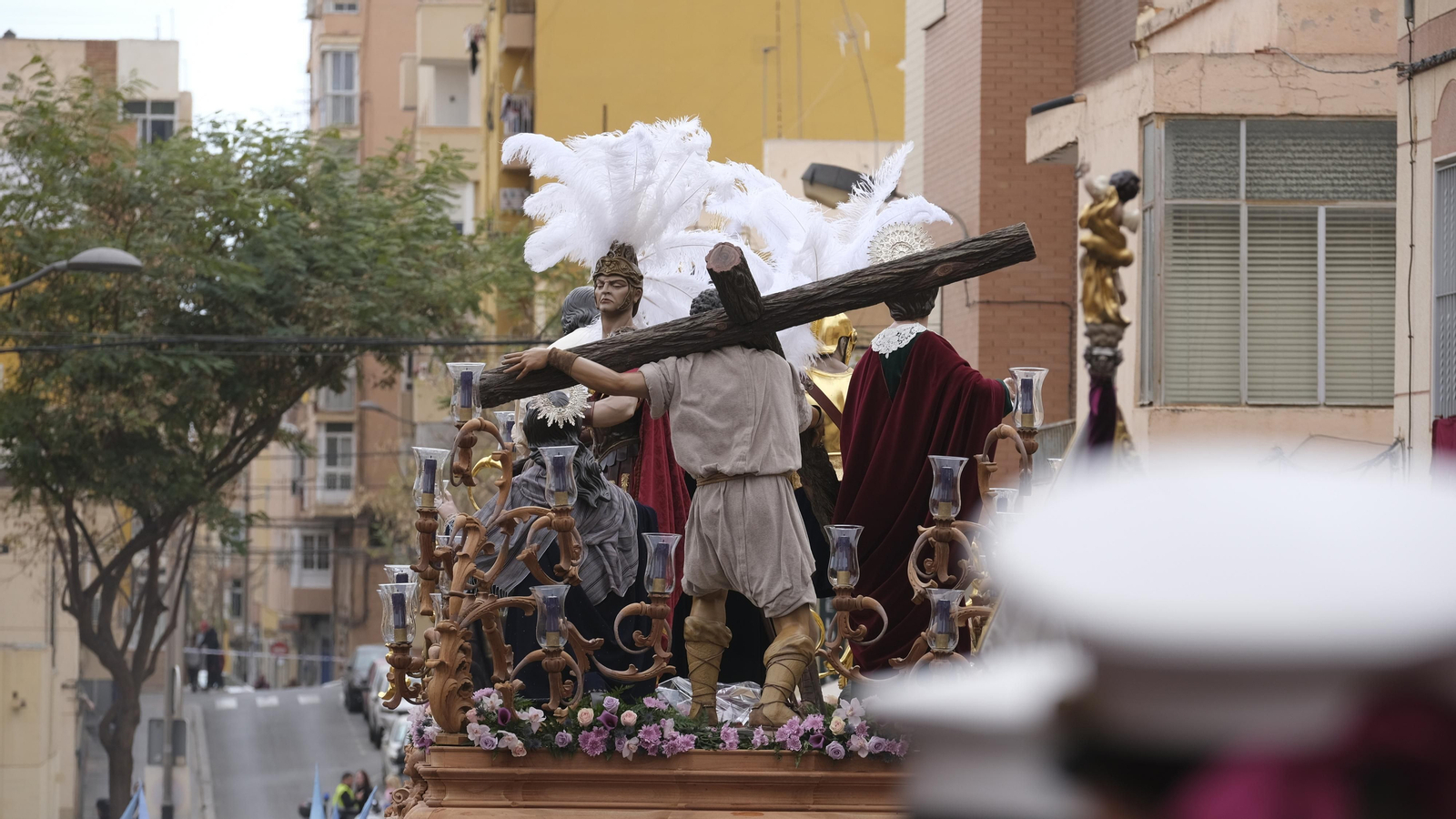 La procesión de Los Ángeles en Almería, en imágenes