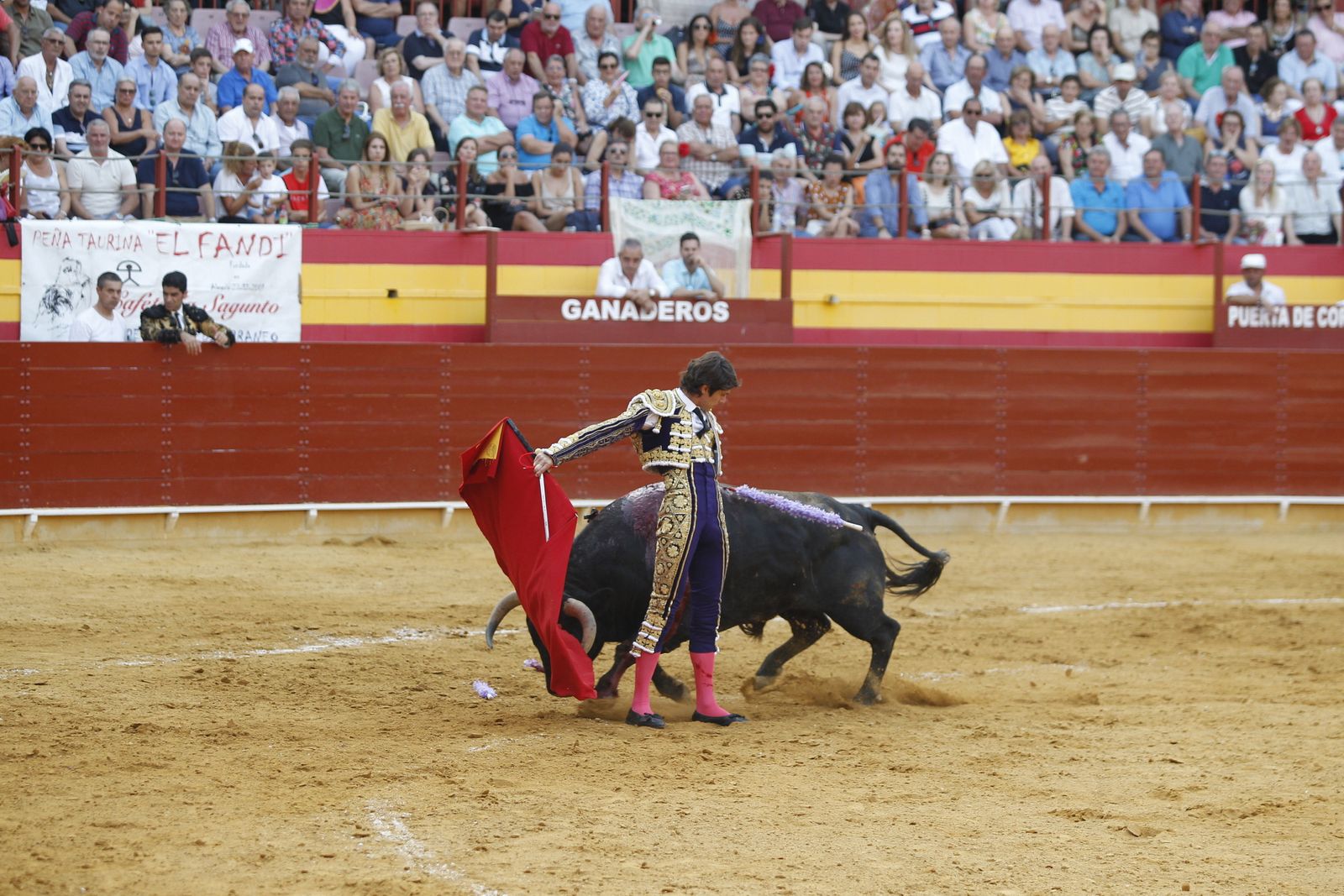 Fotogalería corrida de toros Roquetas de Mar. El Fandi, Castella, Cayetano.