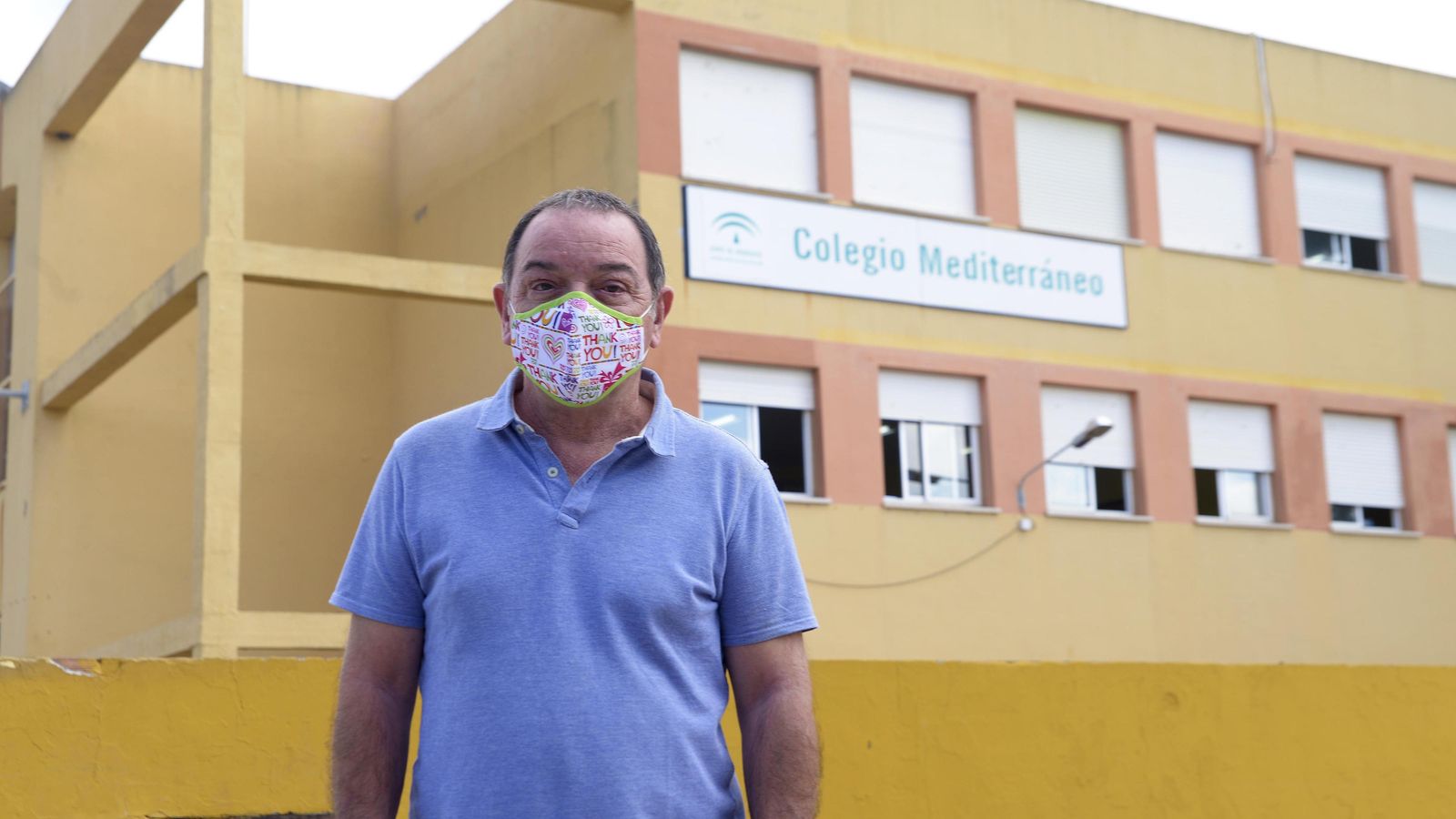 Juan Carlos Vadillo, del CEIP Mediterráneo de Algeciras
