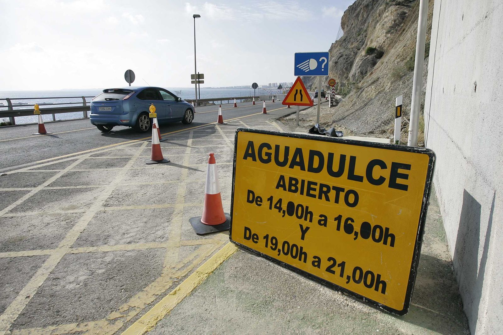 Foto de archivo de las obras en El Cañarete.