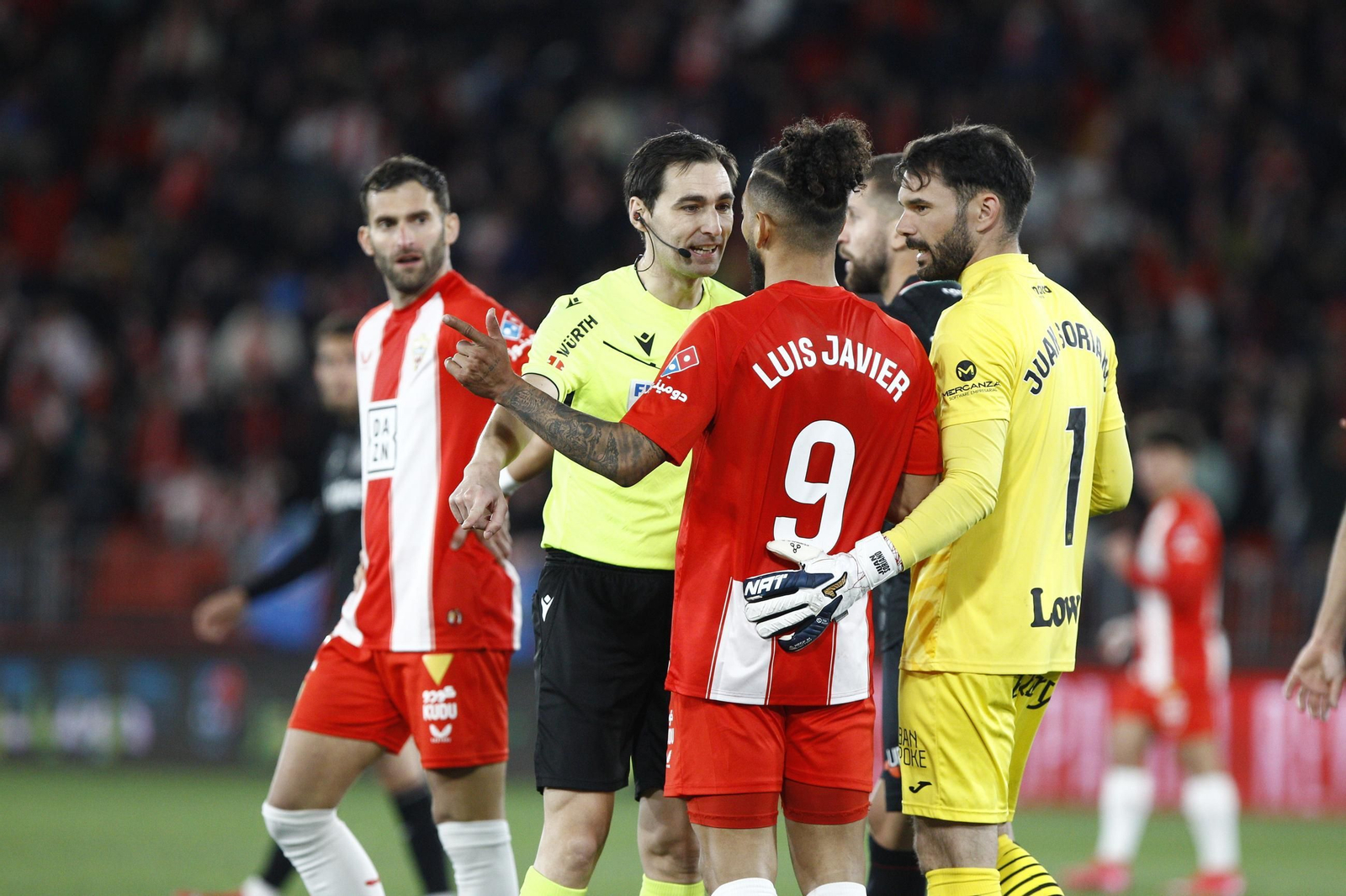 El partido U.D. Almería-C.D. Leganés de Copa del Rey, en imágenes