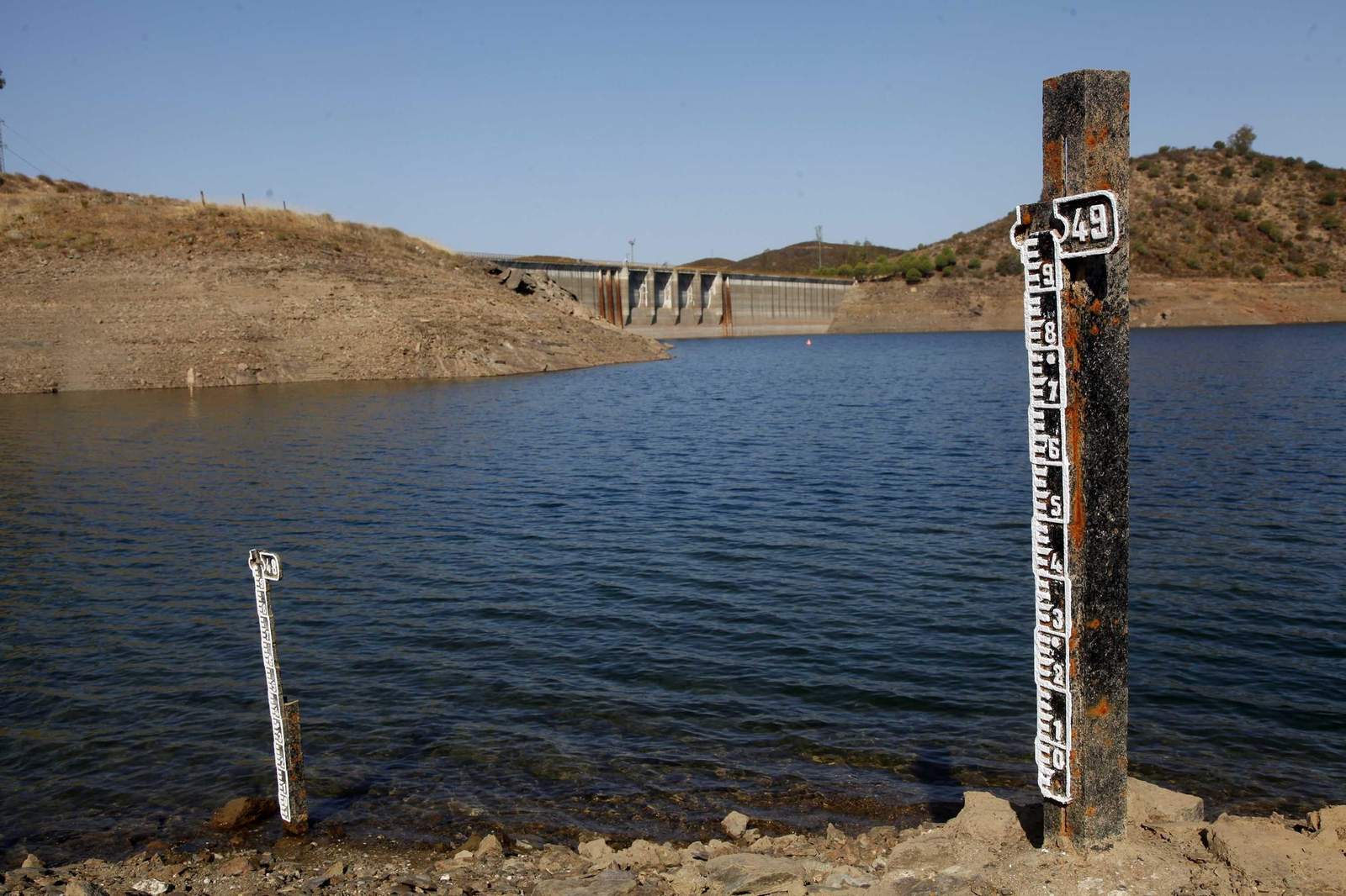 Imagen de archivo del embalse del Chanza, en El Granado