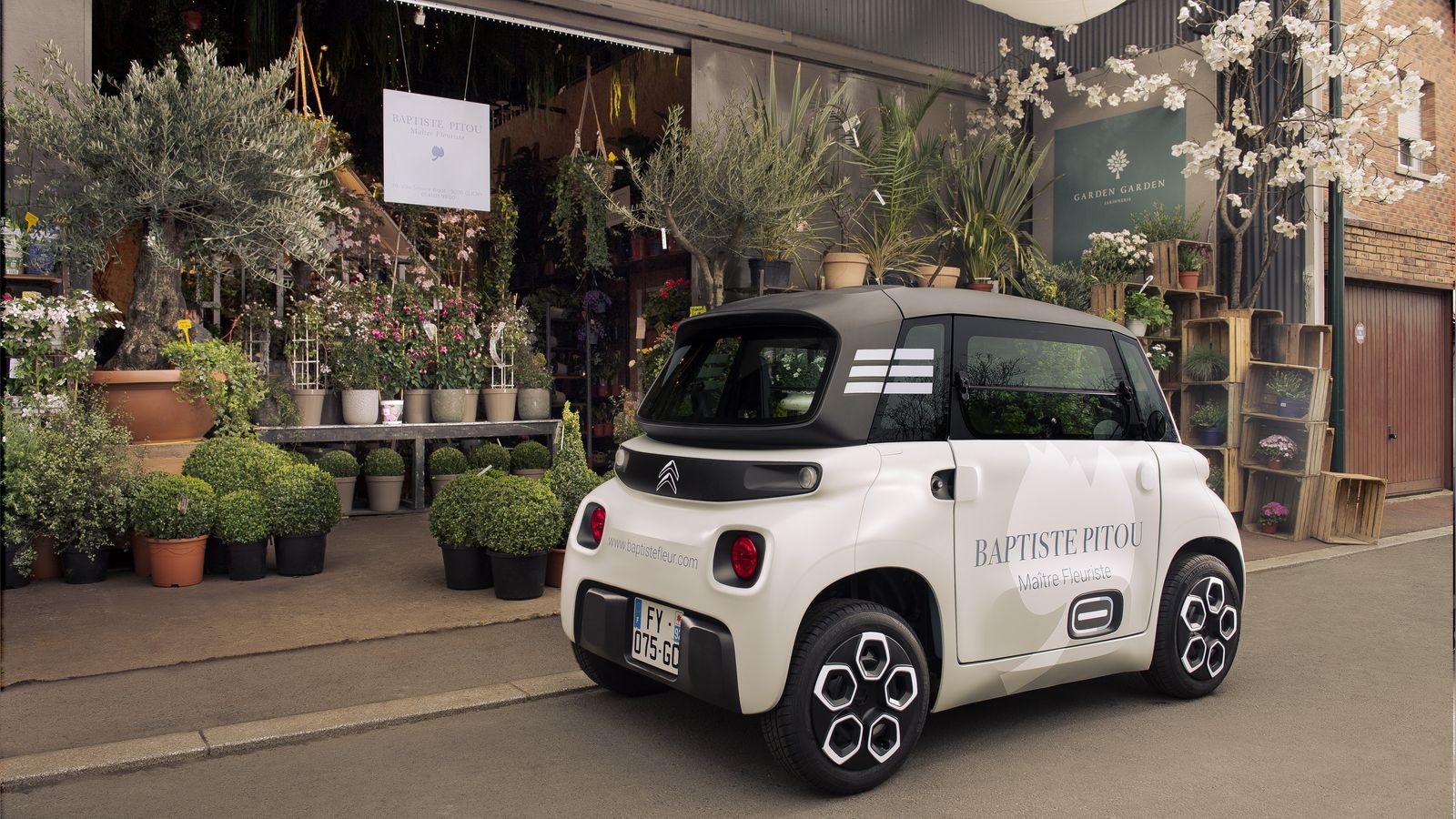 Así es la versión comercial más pequeña de un vehículo eléctrico, el Ami