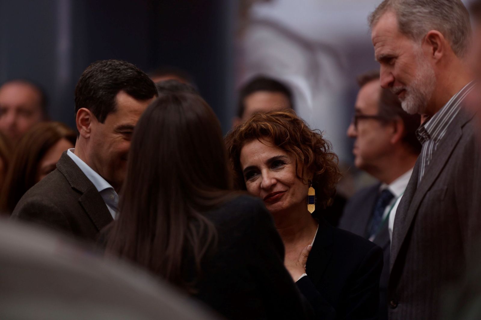 La visita de los Reyes a los heridos del accidente de Adamuz en el Hospital Reina Sofía