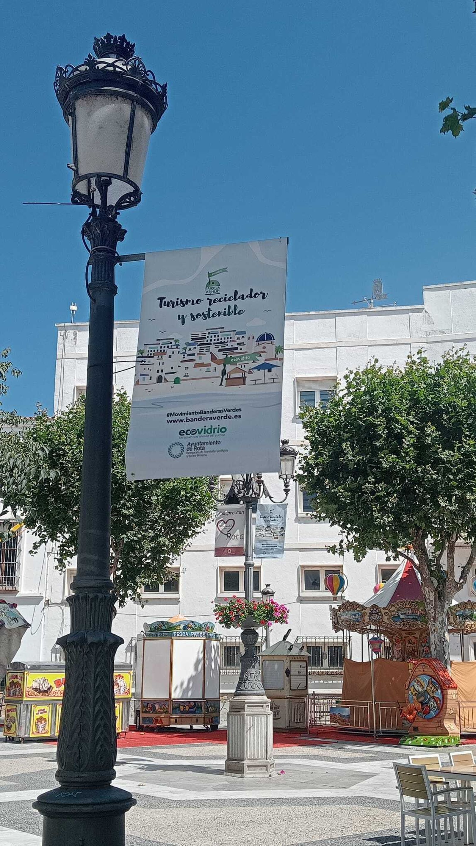 Rota consigue el galardón nacional de Bandera Verde de Ecovidrio