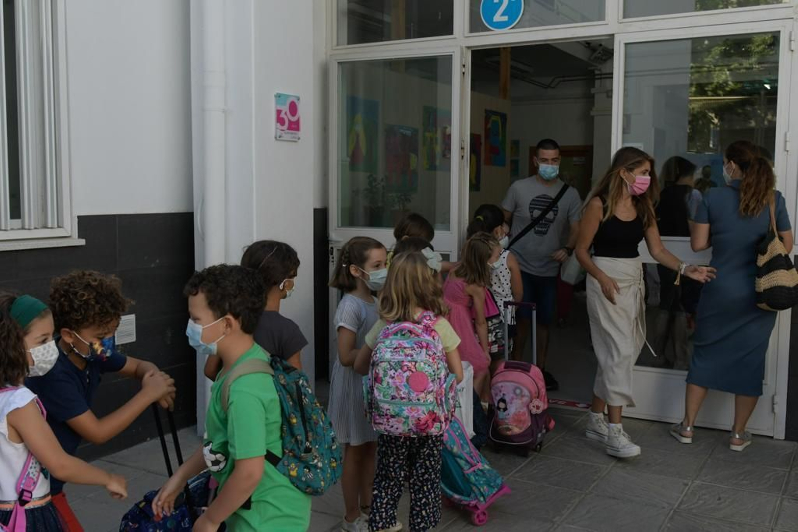 La vuelta al cole en Granada en imágenes