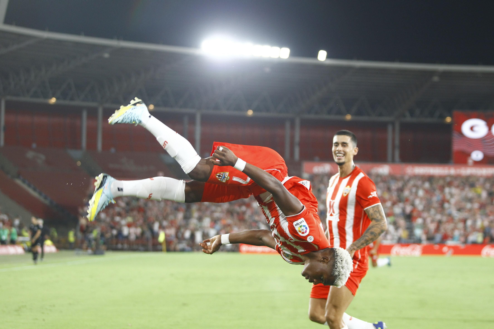 Imágenes del partido U.D. Almería-Real Madrid C.F. de la Liga Santander