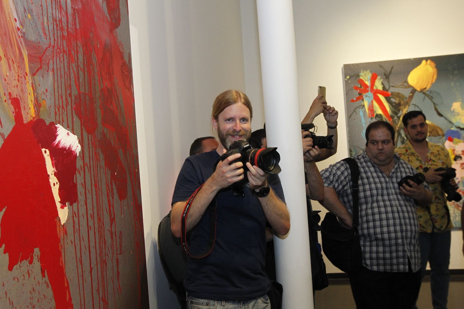 Fotogalería visita Pedro Almodóvar al CAF Almería