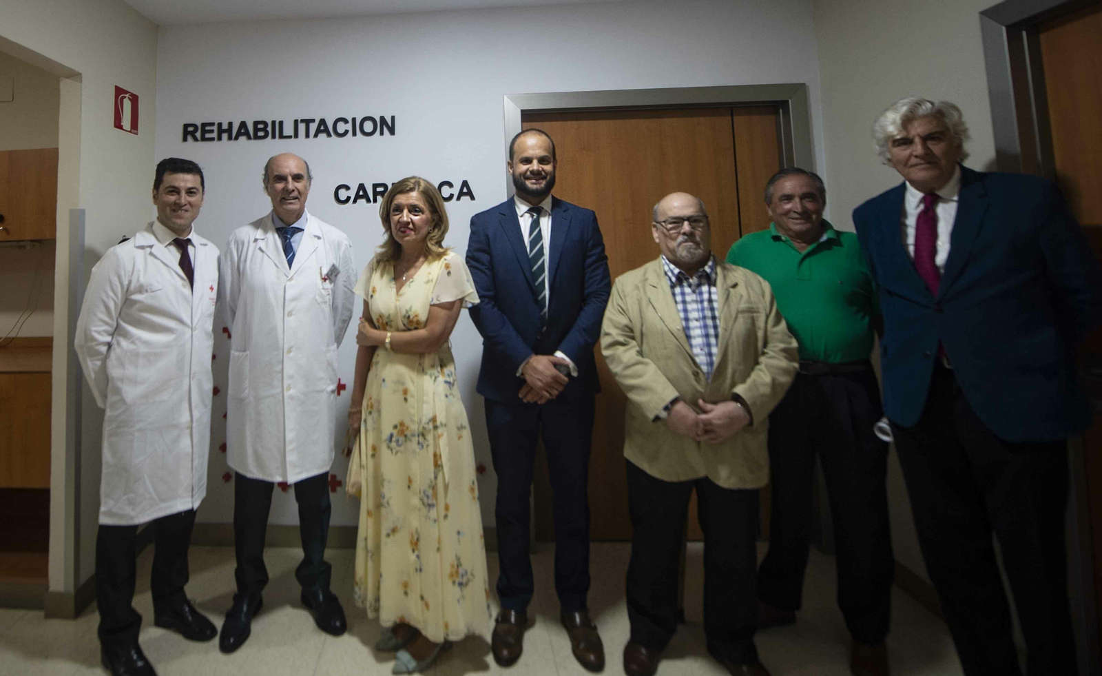 Inauguración de la Unidad de Rehabilitación Cardíaca.