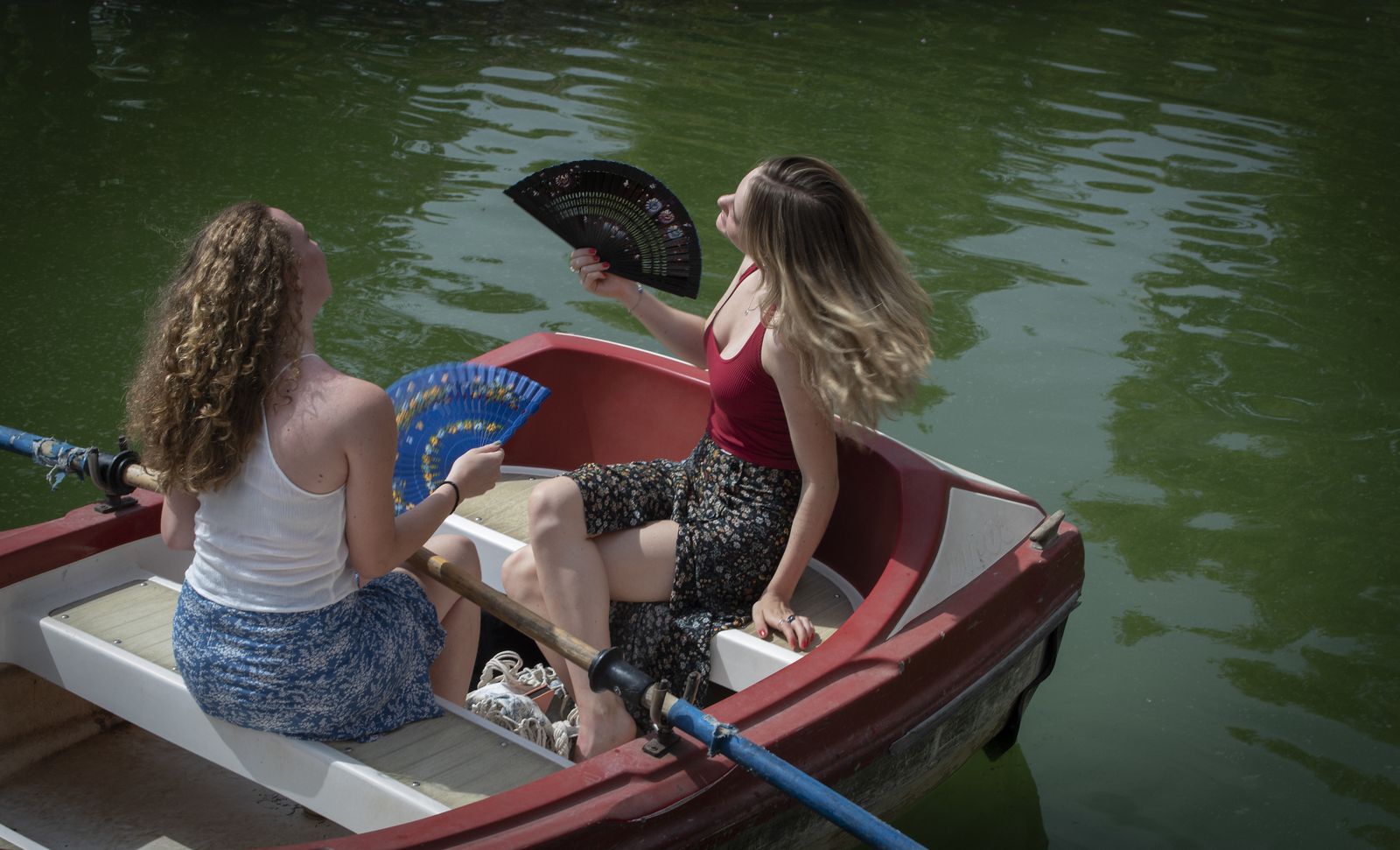 Primera jornada de calor en Sevilla