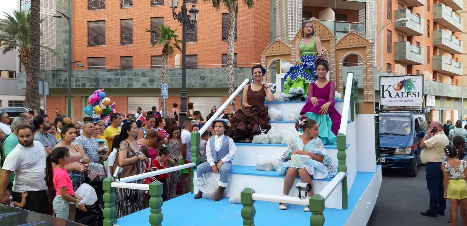 Momento de las fiestas de La Gangosa en años anteriores.