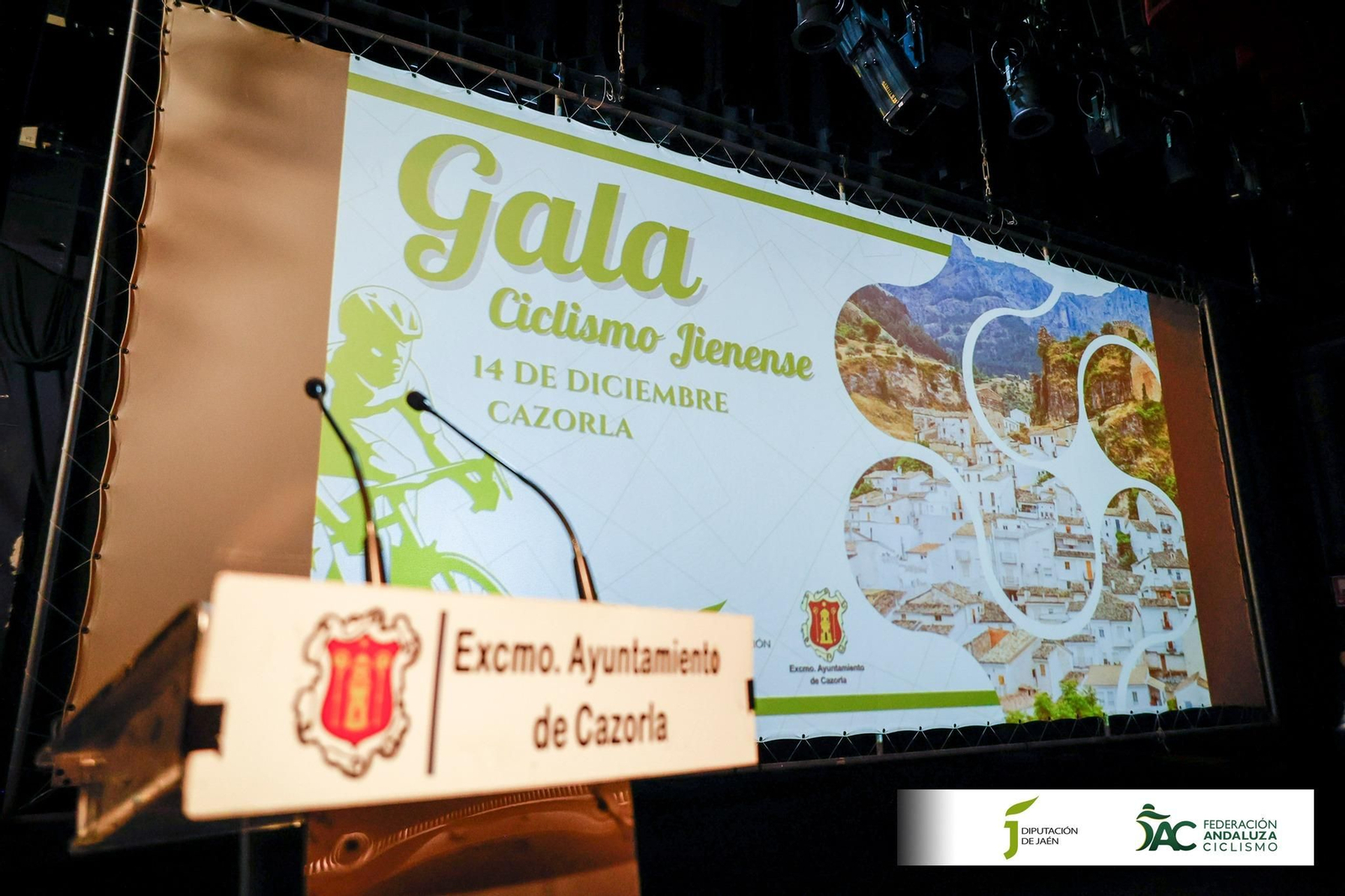 En imágenes: Cazorla, escenario de la Gala del ciclismo jiennense 2025