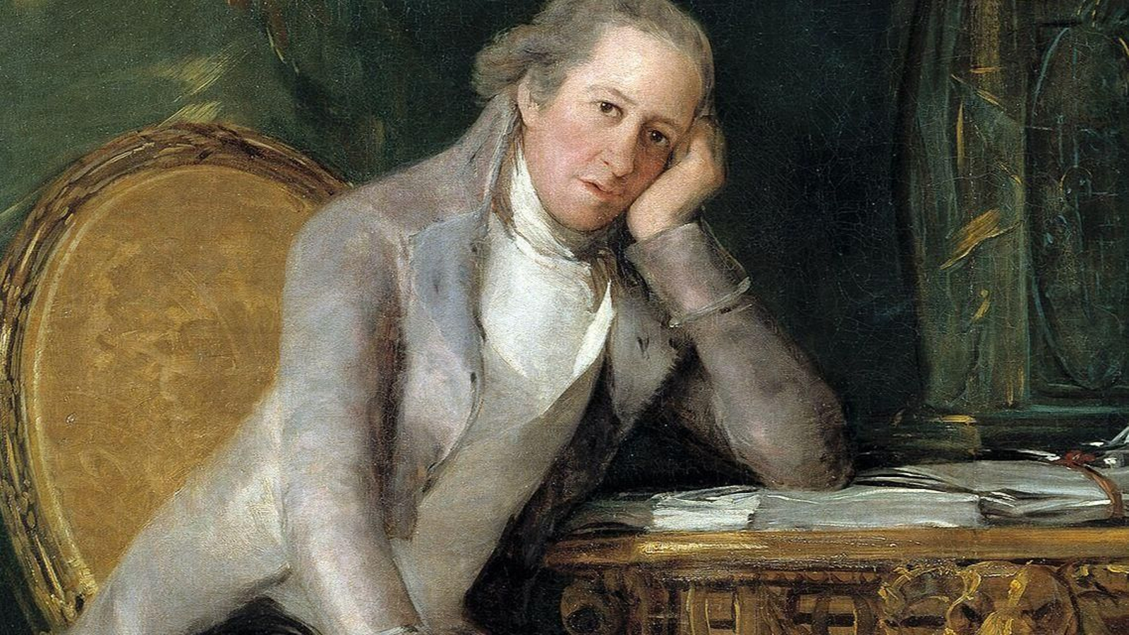 Melchor Gaspar de Jovellanos. Goya. 1798