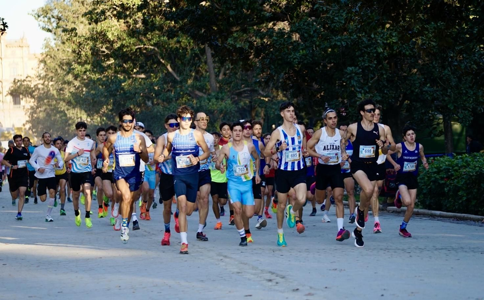 La San Silvestre sevillana, en una imagen de archivo.