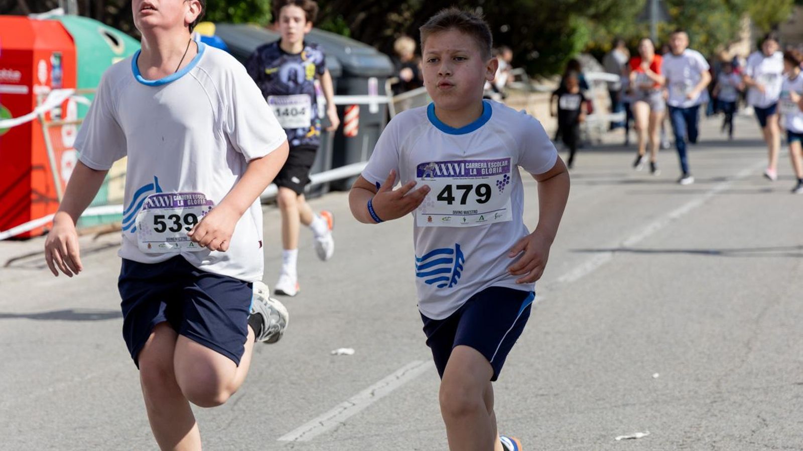 La carrera escolar de “La Gloria” que aúna inclusión y solidaridad, en imágenes