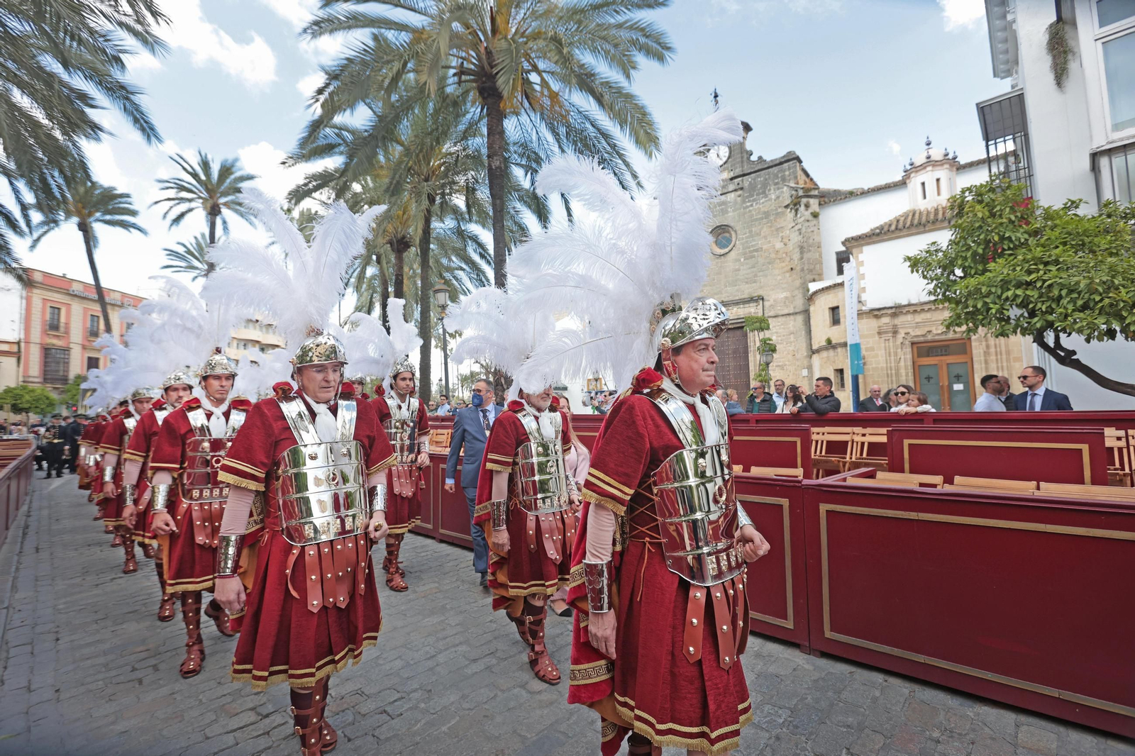 La Hermandad del Transporte en imágenes el Domingo de Ramos del 2025 en Jerez