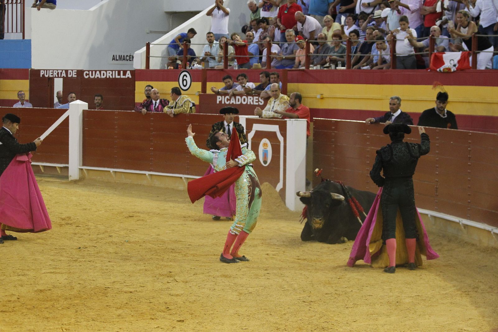 Fotogalería corrida de toros Roquetas de Mar. El Fandi, Castella, Cayetano.