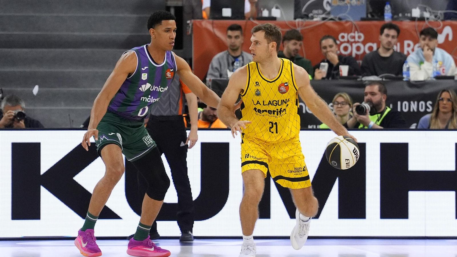 Las fotos del Unicaja - La Laguna Tenerife de Copa del Rey
